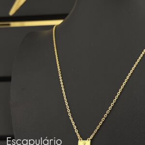Escapulário Cruz - 1mm Cart|er