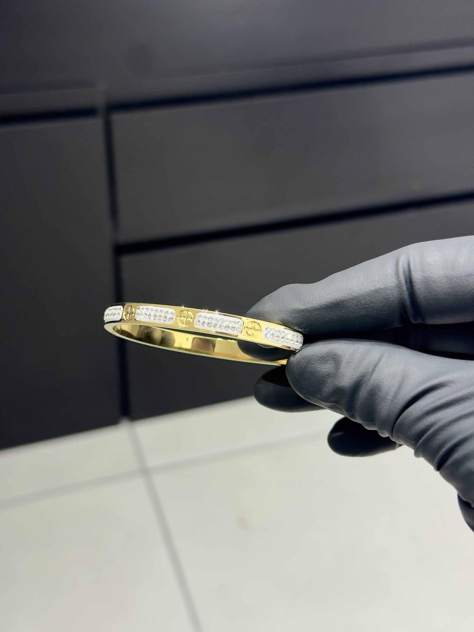 Bracelete Cart|er diamantado