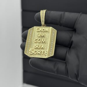 Pingente Cada um com sua sorte (G)