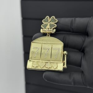 Pingente Caçaniquel 777 (GG)