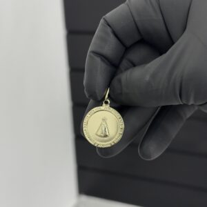 Pingente Medalha Ave maria