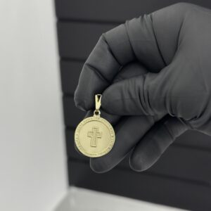 Pingente Medalha Pai nosso