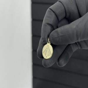Pingente Oval Nossa Senhora
