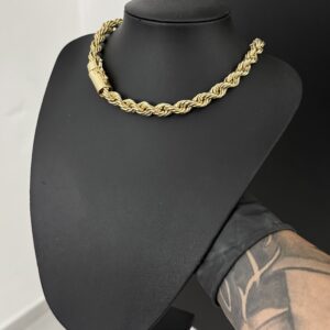Cordão Baiano oca - 12mm / Feminino