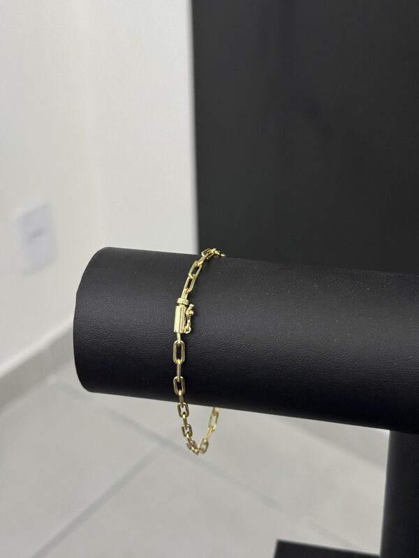 Pulseira Cart|er Alongada - 3mm
