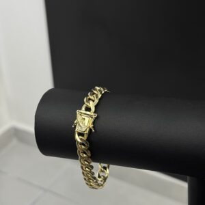 Pulseira Pitbull Fecho fé (10mm)