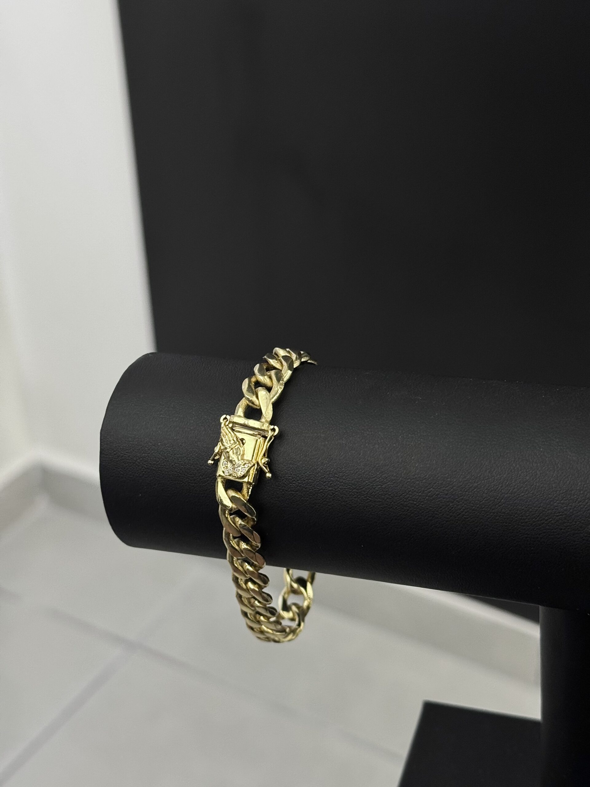 Pulseira Pitbull Fecho fé (10mm)