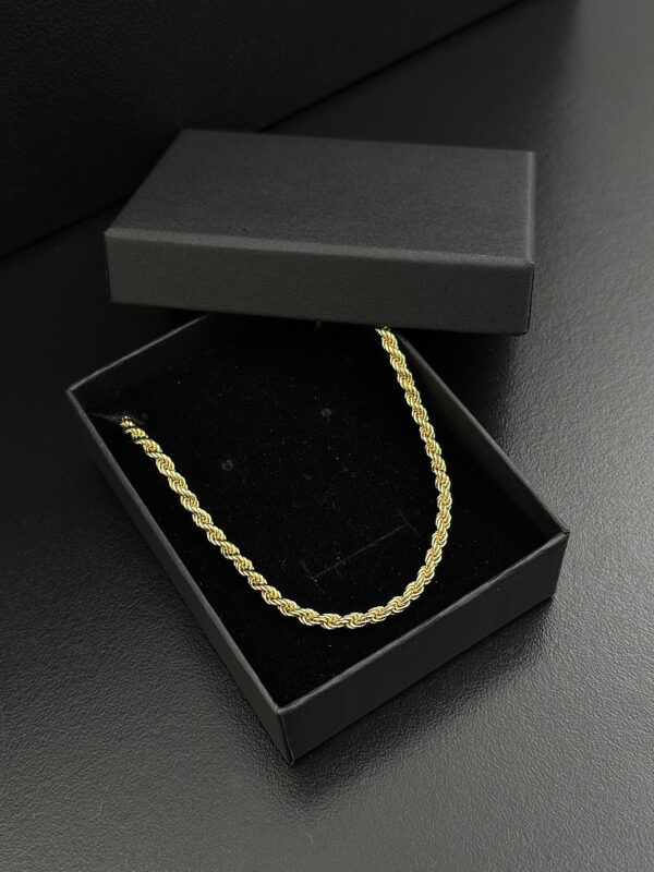 Cordão Baiano 3mm • Porta Joias “Brinde”