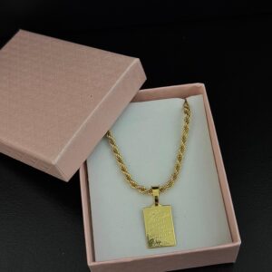 Colar Baiano • Plaquinha + Porta Joias “Brinde”